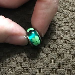 Pandora four leaf clover charm